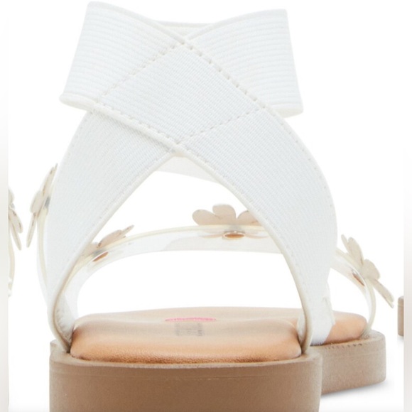 Steve Madden Kids Jashlin Daisy Embellished Sandal - Picture 2 of 11